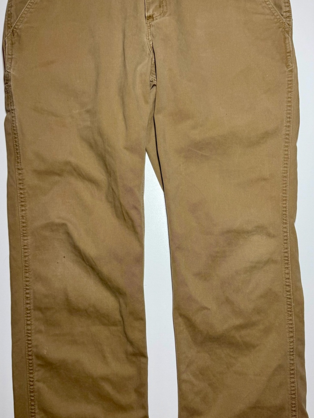 Carhartt Relaxed Fit Twill Work Pants Khaki Tan 32x30